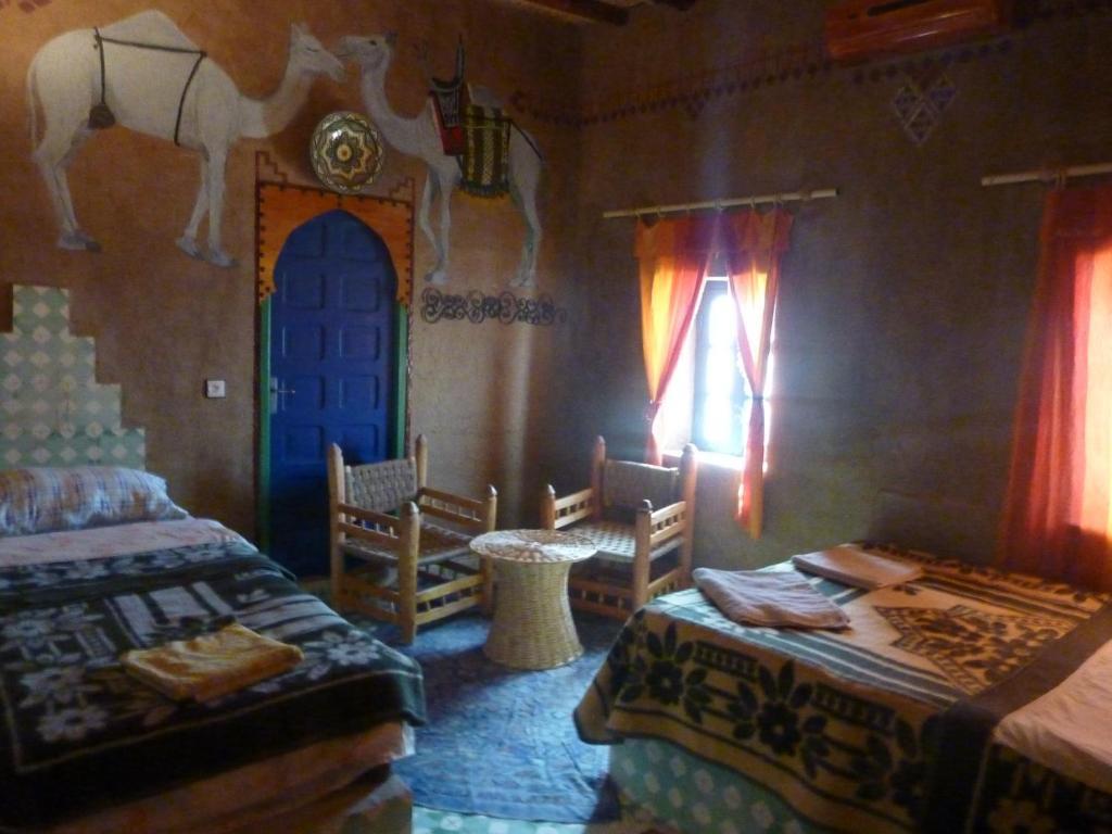 Kasbah Hotel Panorama Merzouga Zimmer foto